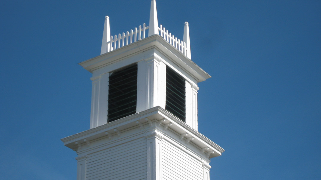 The light from this first steeple still beams across America